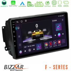 BIZZAR U-F-MB0566 F Series 8Core Android14 4+64GB Mercedes C/CLK/G Class (W203/W209) Navigation Multimedia Tablet 9" Με Carplay & Android Auto