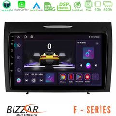 BIZZAR U-F-MB0804 F Series 8Core Android14 4+64GB Mercedes SLK Class Navigation Multimedia Tablet 9" Με Carplay & Android Auto