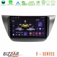 BIZZAR U-F-MT608 F Series 8Core Android14 4+64GB Mitsubishi Lancer 2004 – 2008 Navigation Multimedia Tablet 9" Με Carplay & Android Auto