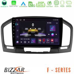 BIZZAR U-F-OP0462 F Series 8Core Android14 4+64GB Opel Insignia 2008-2013 Navigation Multimedia Tablet 9" Με Carplay & Android Auto