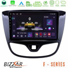 BIZZAR U-F-OP1060 F Series 8Core Android14 4+64GB Opel Karl 2017-2019 Navigation Multimedia Tablet 9" Με Carplay & Android Auto