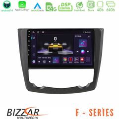 BIZZAR U-F-RN0218 F Series 8Core Android14 4+64GB Renault Kadjar Navigation Multimedia Tablet 9" Με Carplay & Android Auto