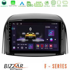 BIZZAR U-F-RN0440 F Series 8Core Android14 4+64GB Renault Koleos 2007-2015 Navigation Multimedia Tablet 9" Με Carplay & Android Auto