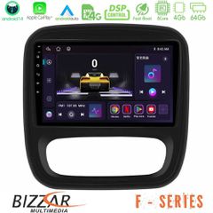 BIZZAR U-F-RN1102 F Series 8Core Android14 4+64GB Renault/Nissan/Opel/Fiat Navigation Multimedia Tablet 9" Με Carplay & Android Auto