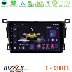 BIZZAR U-F-TY0435 F Series 8Core Android14 4+64GB Toyota RAV4 2013-2018 Navigation Multimedia Tablet 9" Με Carplay & Android Auto
