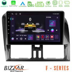 BIZZAR U-F-VL0468 F Series 8Core Android14 4+64GB Volvo XC60 2009-2012 Navigation Multimedia Tablet 9" Με Carplay & Android Auto