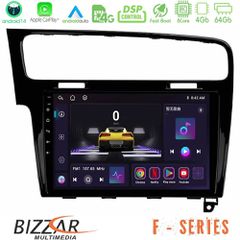 BIZZAR U-F-VW0003PB F Series 8Core Android14 4+64GB VW GOLF 7 Navigation Multimedia Tablet 10" Με Carplay & Android Auto