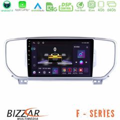 BIZZAR U-F-KI0033 F Series 8Core Android14 4+64GB Kia Sportage 2016-2018 Navigation Multimedia Tablet 9" Με Carplay & Android Auto