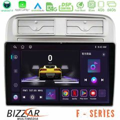 BIZZAR U-F-FT1781 F Series 8Core Android14 4+64GB Fiat Grande Punto 2006-2011 Navigation Multimedia Tablet 9" Με Carplay & Android Auto