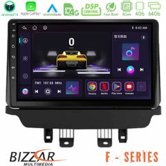BIZZAR U-F-MZ1091 F Series 8Core Android14 4+64GB Mazda 2 2014-2021 Navigation Multimedia Tablet 9" Με Carplay & Android Auto