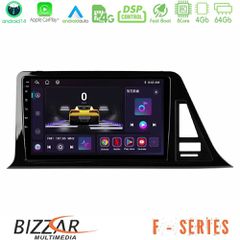 BIZZAR U-F-TY0301 F Series 8Core Android14 4+64GB Toyota CH-R (Χωρίς Εργ.Οθόνη) Navigation Multimedia Tablet 9" Με Carplay & Android Auto
