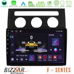 BIZZAR U-F-VW1001 F Series 8Core Android14 4+64GB VW Touran 2003-2011 Navigation Multimedia Tablet 10" Με Carplay & Android Auto