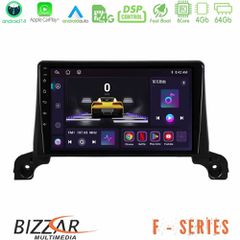 BIZZAR U-F-PG0433 F Series 8Core Android14 4+64GB Peugeot 3008/5008 2017-2023 Navigation Multimedia Tablet 9" Με Carplay & Android Auto