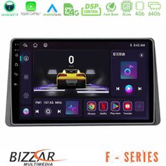 BIZZAR U-F-DC2501 F Series 8Core Android14 4+64GB Dacia Duster 2022- Navigation Multimedia Tablet 9" Με Carplay & Android Auto