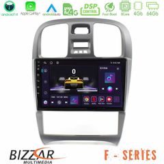 BIZZAR U-F-HY0877 F Series 8Core Android14 4+64GB Hyundai Sonata 2001-2005 Navigation Multimedia Tablet 9" Με Carplay & Android Auto