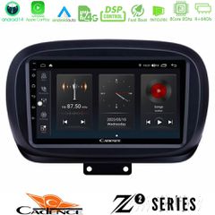 CADENCE U-Z2-FT0534 Z2 Series 8Core Android14 4+64GB Fiat 500X Navigation Multimedia Tablet 9" Με Carplay & Android Auto