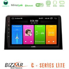 BIZZAR U-C-CT1028 C Series Lite 4Core Android14 2+32GB Peugeot Partner / Citroën Berlingo 2020- Navigation Multimedia Tablet 10"
