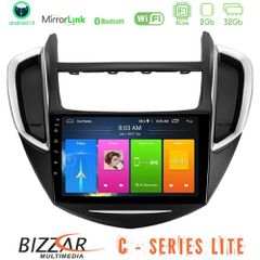 BIZZAR U-C-CV0053 C Series Lite 4Core Android14 2+32GB Chevrolet Trax 2013-2020 Navigation Multimedia Tablet 9"