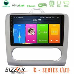 BIZZAR U-C-FD0041A C Series Lite 4Core Android14 2+32GB Ford Focus Auto AC Navigation Multimedia Tablet 9"