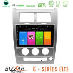 BIZZAR U-C-JP1618 C Series Lite 4Core Android14 2+32GB Jeep Cherokee (KK) 2008-2012 Navigation Multimedia Tablet 10"