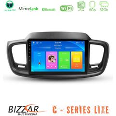 BIZZAR U-C-KI0248 C Series Lite 4Core Android14 2+32GB Kia Sorento 2018-2021 Navigation Multimedia Tablet 9"