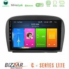BIZZAR U-C-MB0479 C Series Lite 4Core Android14 2+32GB Mercedes SL Class 2005-2011 Navigation Multimedia Tablet 9"