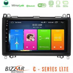 BIZZAR U-C-MB0759 C Series Lite 4Core Android14 2+32GB Mercedes A/B/Vito/Sprinter Class Navigation Multimedia Tablet 9"