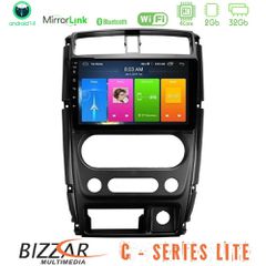 BIZZAR U-C-SZ0874 C Series Lite 4Core Android14 2+32GB Suzuki Jimny 2007-2017 Navigation Multimedia Tablet 9"