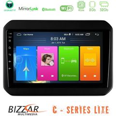 BIZZAR U-C-SZ580 C Series Lite 4Core Android14 2+32GB Suzuki Ignis Navigation Multimedia Tablet 9"