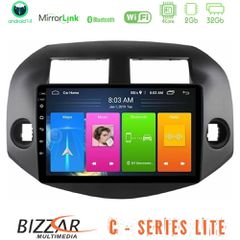 BIZZAR U-C-TY0165 C Series Lite 4Core Android14 2+32GB Toyota Rav4 2006-2012 Navigation Multimedia Tablet 10"