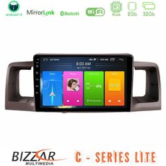 BIZZAR U-C-TY0254 C Series Lite 4Core Android14 2+32GB Toyota Corolla 2002-2006 Navigation Multimedia Tablet 9"