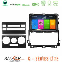BIZZAR U-C-TY0451 C Series Lite 4Core Android14 2+32GB Toyota Land Cruiser J120 2002-2009 Navigation Multimedia Tablet 9"