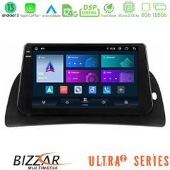 BIZZAR U-UL2-RN045N Ultra Series Renault Kangoo 2013-2018 8Core Android13 8+128GB Navigation Multimedia Tablet 9"