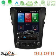 BIZZAR U-TQG-TY8037 Tesla Series 8Core Android13 4+64GB Toyota RAV4 Navigation Multimedia Tablet 9.7"