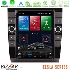 BIZZAR U-TQG-AU8057 Tesla Series 8Core Android13 4+64GB Audi A4 Navigation Multimedia Tablet 9.7"