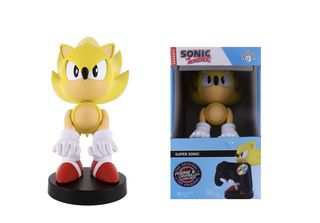 SONIC - Super Sonic - Controller & Phone Support - 20cm-thumb-1