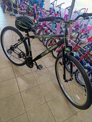 All - Mountain 2026 29" GB SUPERIOR ΜΑΥΡΟ/ΠΡΑΣΙΝΟ 18sp + Δώρο κράνος αξίας 32€ !