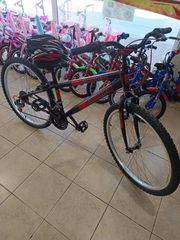 All - Mountain 2026 26" GB ONE ΜΑΥΡΟ/ΚΟΚΚΙΝΟ 18sp + Δώρο κράνος αξίας 32€ !