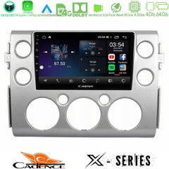 CADENCE U-X-TY0659 X Series Toyota FJ 2007-2014 8core Android 14 4+64GB Navigation Multimedia Tablet 9"