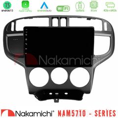 NAKAMICHI U-N84-HY1024 NAM5710 Series 8Core Android13 4+64GB Hyundai Matrix 2001-2010 Navigation Multimedia Tablet 9"