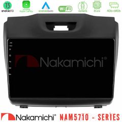 NAKAMICHI U-N84-IZ588 NAM5710 Series 8Core Android13 4+64GB Isuzu D-MAX 2012-2019 Navigation Multimedia Tablet 9"