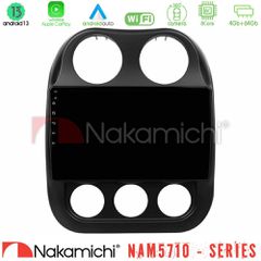 NAKAMICHI U-N84-JP0076 NAM5710 Series 8Core Android13 4+64GB Jeep Compass 2012-2016 Navigation Multimedia Tablet 9"