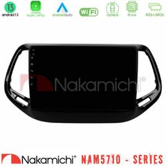 NAKAMICHI U-N84-JP0143 NAM5710 Series 8Core Android13 4+64GB Jeep Compass 2017> Navigation Multimedia Tablet 10"