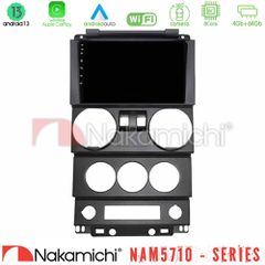 NAKAMICHI U-N84-JP022N NAM5710 Series 8Core Android13 4+64GB Jeep Wrangler 2Door 2008-2010 Navigation Multimedia Tablet 9"