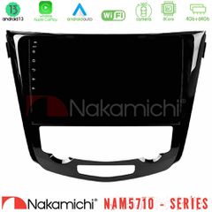 NAKAMICHI U-N84-NS0004A NAM5710 Series 8Core Android13 4+64GB Nissan Qashqai J11 (AUTO A/C) Navigation Multimedia Tablet 10"