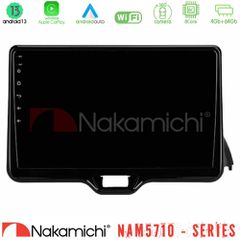 NAKAMICHI U-N84-TY1079 NAM5710 Series 8Core Android13 4+64GB Toyota Yaris 2020- Navigation Multimedia Tablet 9"
