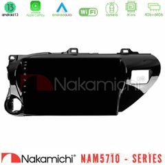NAKAMICHI U-N84-TY600 NAM5710 Series 8Core Android13 4+64GB Toyota Hilux 2017-2021 Navigation Multimedia Tablet 10"