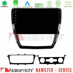 NAKAMICHI U-N84-VW0001 NAM5710 Series 8Core Android13 4+64GB VW Jetta Navigation Multimedia Tablet 10"