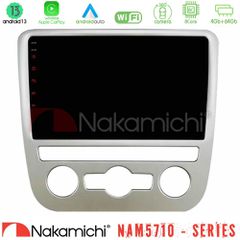 NAKAMICHI U-N84-VW1688 NAM5710 Series 8Core Android13 4+64GB VW Scirocco 2008 – 2014 Navigation Multimedia Tablet 9"