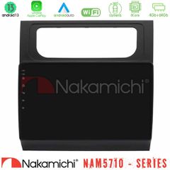 NAKAMICHI U-N84-VW1002 NAM5710 Series 8Core Android13 4+64GB VW Touran 2011-2015 Navigation Multimedia Tablet 10"